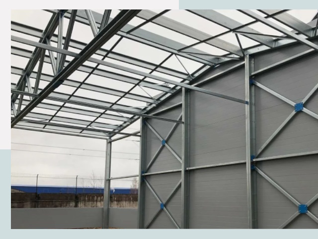Каркасные ангары от СтальСтрой-Нвв по цене от 607 руб.