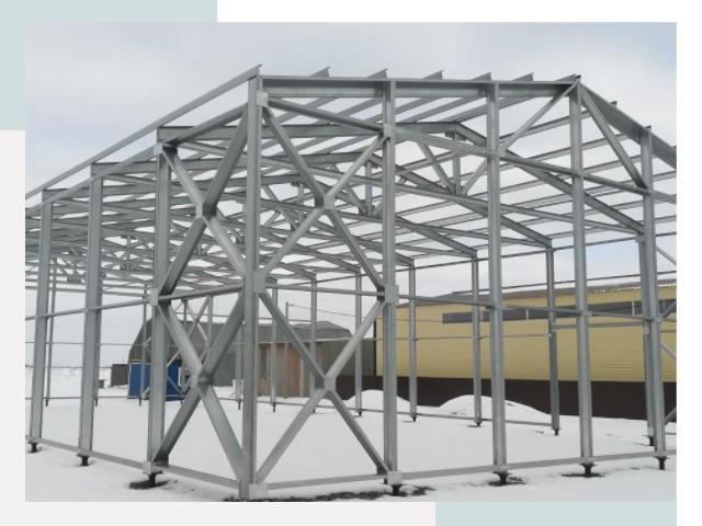 Каркасные ангары в Нововоронеже