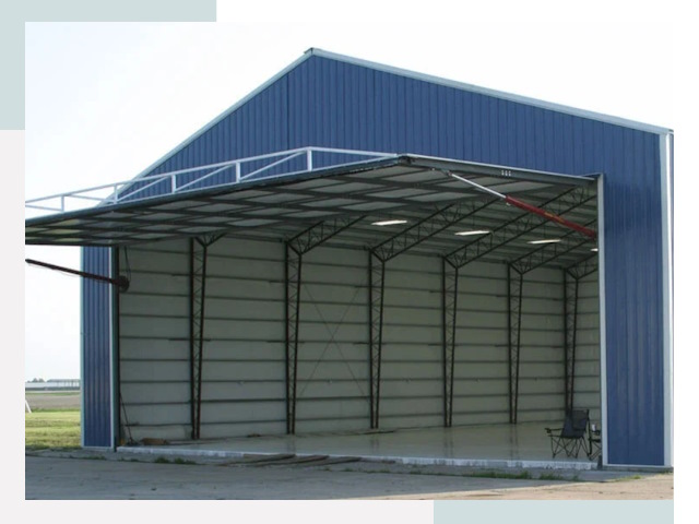 Прямо стенные ангары в Нововоронеже