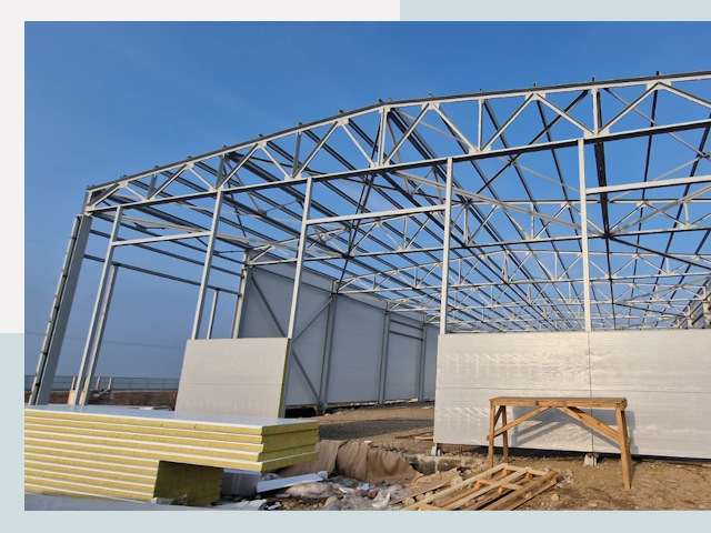 Утепленные ангары в Нововоронеж от 607 руб. за м²