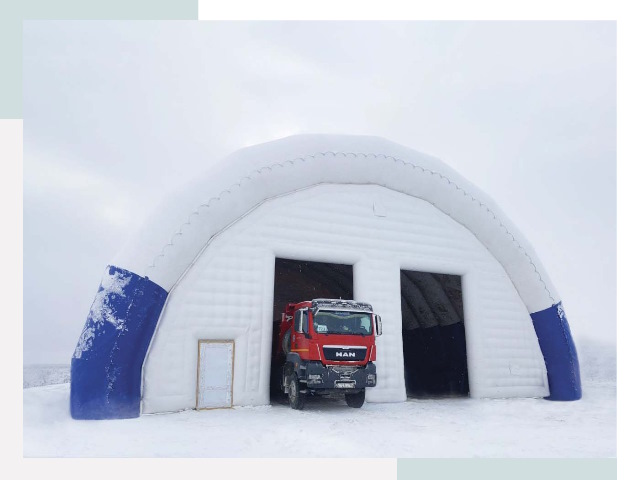 Мобильные ангары в Нововоронеже