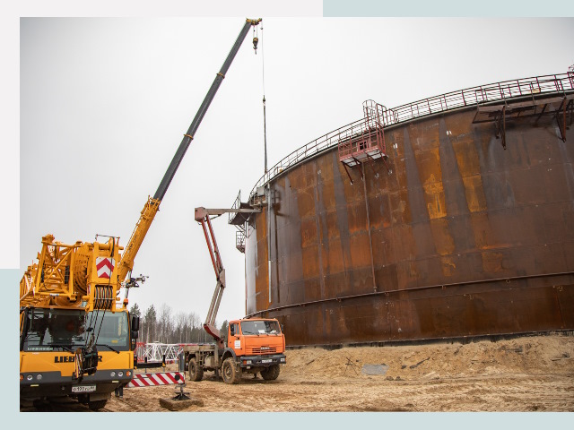 Монтаж резервуаров в Нововоронеже от 607 руб. за м³