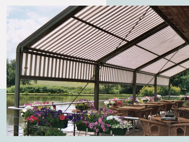 Элегантные навесы для кафе от 607 руб в Нововоронеж