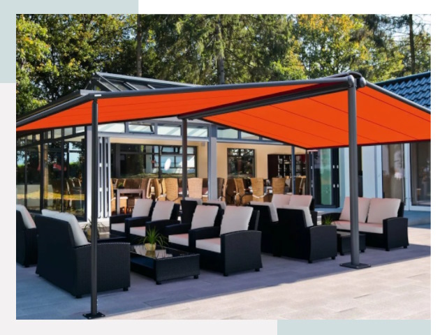 Навесы для кафе и ресторанов в Нововоронеже