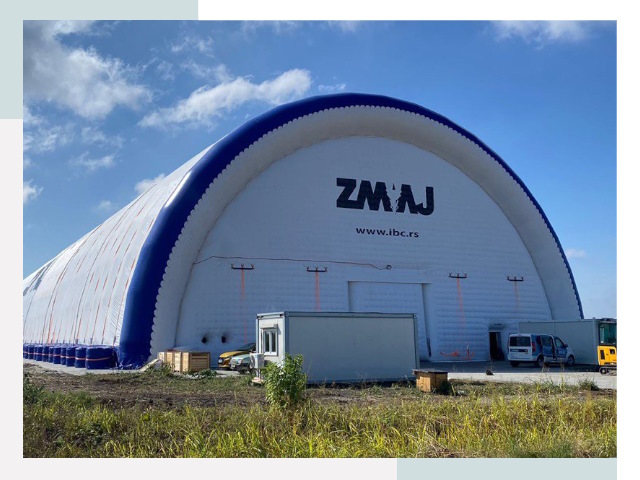 Брендирование ангаров в Нововоронеже