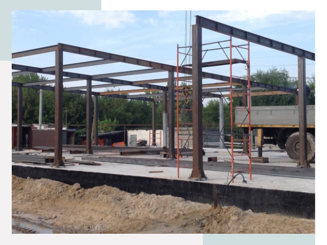 Фундамент для ангаров в Нововоронеже