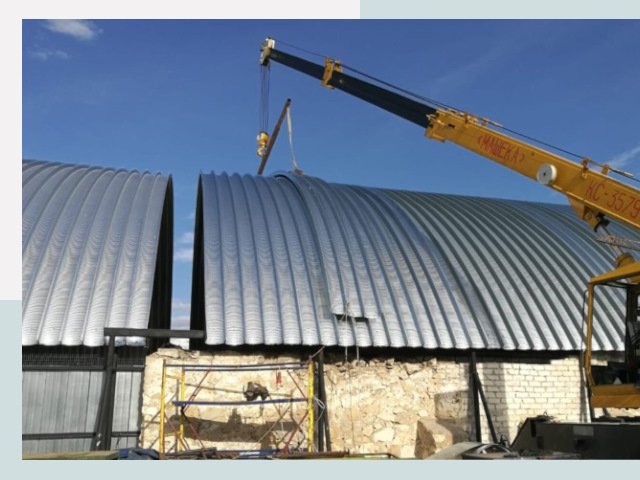 Реконструкция ангаров в Нововоронеже от 607 руб.