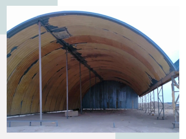 Реконструкция ангаров в Нововоронеже